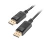 Lanberg CA-DPDP-10CC-0018-BK DisplayPort cable 1.8 m Black