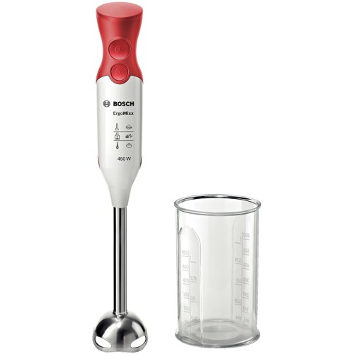 Bosch MSM64110 blender Immersion blender 450 W Red, White Bosch MSM64110 blender Immersion blender 450 W Red, White
