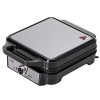 Adler AD 3083 waffle iron 4 waffle 1800 W Black, Silver