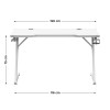 Huzaro Hero 2.5 White RGB gaming desk