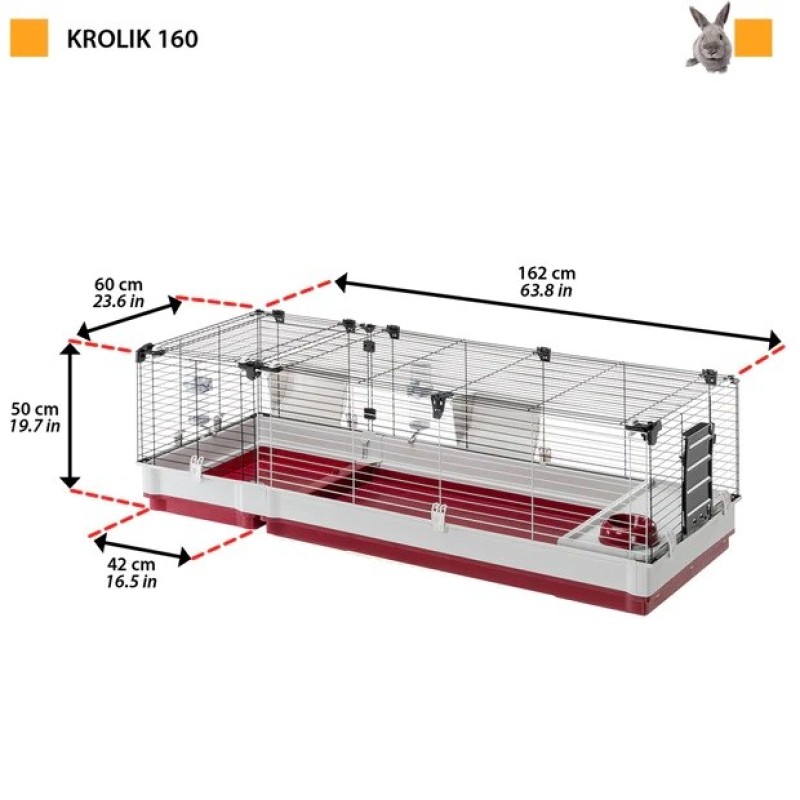 FERPLAST Krolik 160 - Cage FERPLAST Krolik 160 - Cage