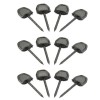 Paper disc mounting pins - 12 pieces (B10015-B2) Black