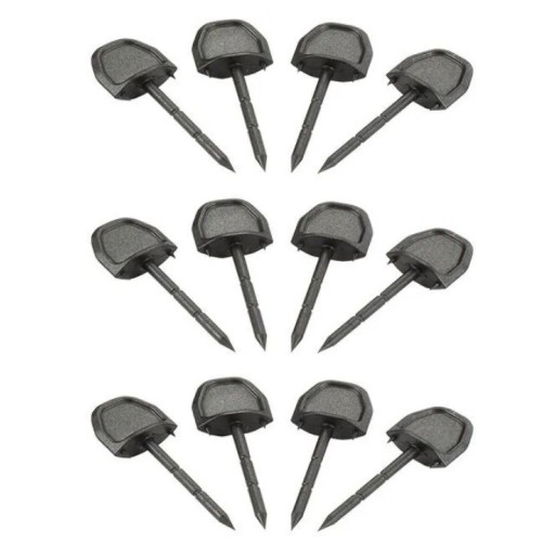 Paper disc mounting pins - 12 pieces (B10015-B2) Black