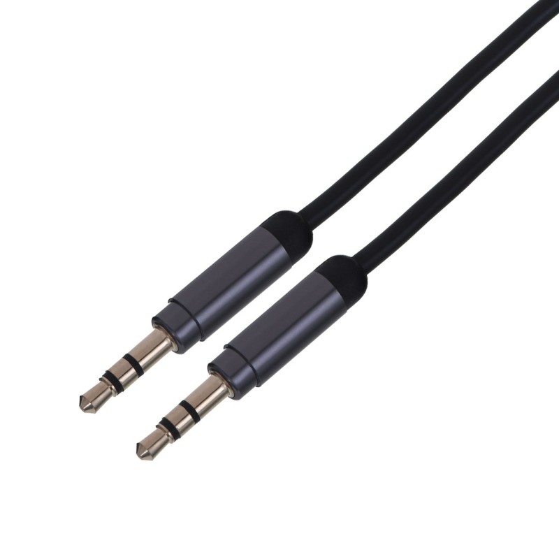 Gembird 1.2m, 3.5mm/3.5mm, M/M audio cable Black