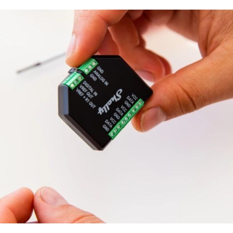 SHELLY Plus Add-On Indoor/outdoor Temperature sensor Built-in Wired