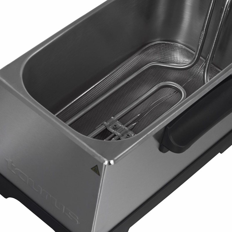 Taurus Professional 3 Plus Single 3 L Stand-alone 2100 W Deep fryer Stainless steel Taurus Professional 3 Plus Single 3 L Stand-alone 2100 W Deep fryer Stainless steel