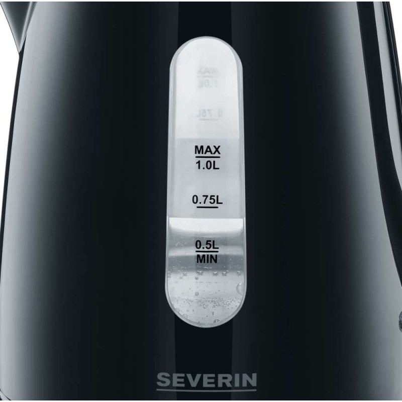 Severin WK 3410 electric kettle 1 L 2200 W Black Severin WK 3410 electric kettle 1 L 2200 W Black