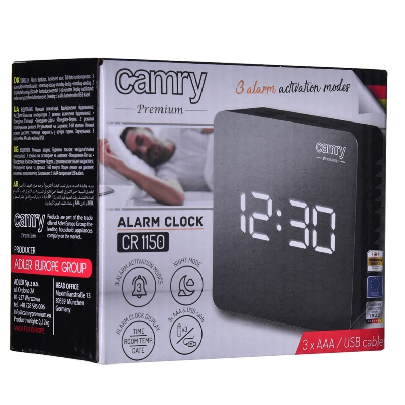 CAMRY CR 1150b LED Alarm Clock CAMRY CR 1150b LED Alarm Clock