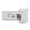Qoltec 50899 Single phase electronic energy consumption meter | 230 V | LCD | 2P | DIN rail Qoltec 50899 Single phase electronic energy consumption meter | 230 V | LCD | 2P | DIN rail