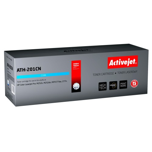 Activejet ATH-201CN toner (replacement for HP 201A CF401A; Supreme; 1400 pages; blue) Activejet ATH-201CN toner (replacement for HP 201A CF401A; Supreme; 1400 pages; blue)