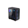 MSI MAG FORGE M100A computer case Micro Tower Black, Transparent