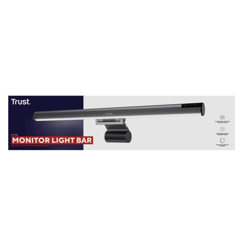 Trust Shyne table lamp Non-changeable bulb(s) Black Trust Shyne table lamp Non-changeable bulb(s) Black