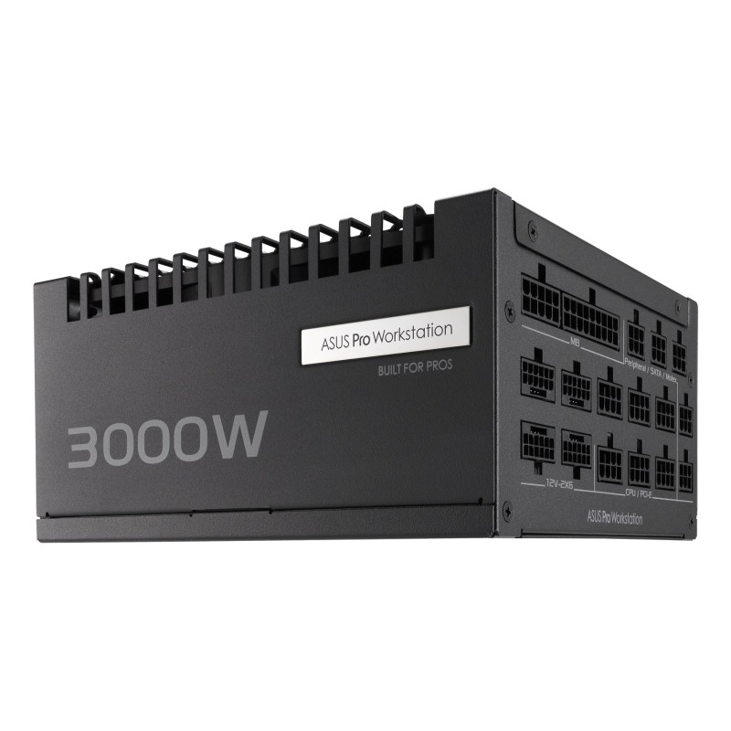 ASUS ASUS-PRO-WS-3000P power supply unit 3000 W 20+4 pin ATX ATX Black ASUS ASUS-PRO-WS-3000P power supply unit 3000 W 20+4 pin ATX ATX Black