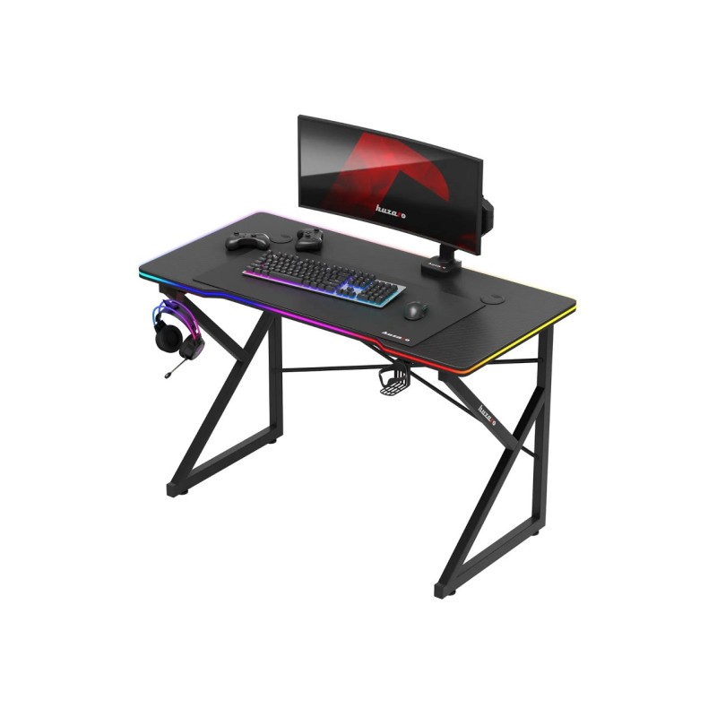 Huzaro Hero 1.7 RGB Black - gaming table Huzaro Hero 1.7 RGB Black - gaming table