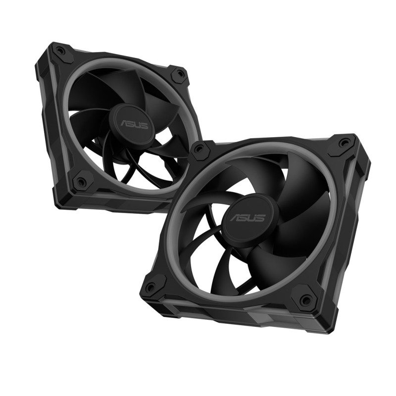 ASUS Prime MR120 Fan ARGB Black 3in1 Computer case 12 cm ASUS Prime MR120 Fan ARGB Black 3in1 Computer case 12 cm