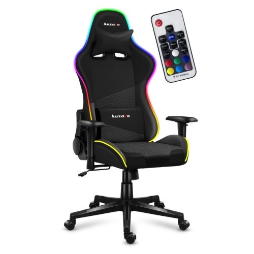 Huzaro Force 6.2 RGB PC gaming chair Bucket (cradle) seat Black Huzaro Force 6.2 RGB PC gaming chair Bucket (cradle) seat Black