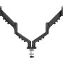 Tracer Double Armflex Monitor Mount, Black