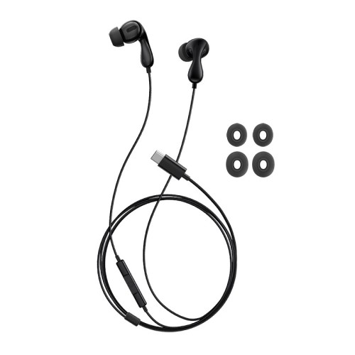 Baseus Encok CZ20 Headset Wired In-ear Calls/Music USB Type-C Black Baseus Encok CZ20 Headset Wired In-ear Calls/Music USB Type-C Black
