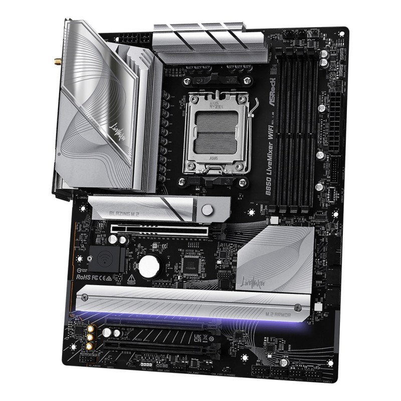 Asrock B850 LiveMixer WiFi AMD B850 Socket AM5 ATX Asrock B850 LiveMixer WiFi AMD B850 Socket AM5 ATX