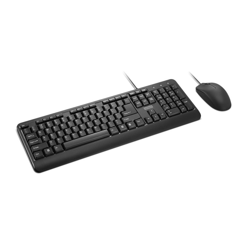 Lenovo 160 keyboard Mouse included Home/Office USB US English Black