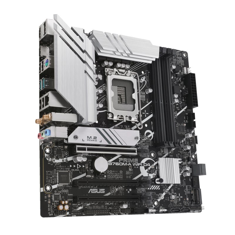 ASUS PRIME B760M-A WIFI D4 Intel B760 LGA 1700 micro ATX ASUS PRIME B760M-A WIFI D4 Intel B760 LGA 1700 micro ATX
