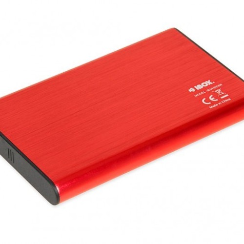 iBox HD-05 HDD/SSD enclosure Red 2.5 iBox HD-05 HDD/SSD enclosure Red 2.5