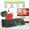 TITANUM TK109 Wireless set - USB keyboard + mouse Black