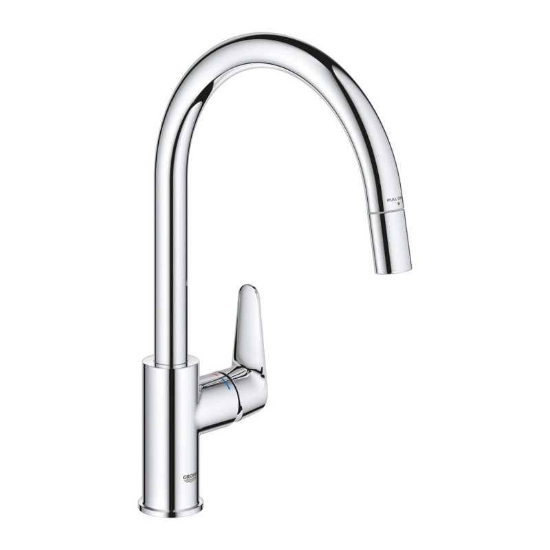 GROHE baucurve 30547000 Single lever kitchen sink mixer Chrome GROHE baucurve 30547000 Single lever kitchen sink mixer Chrome