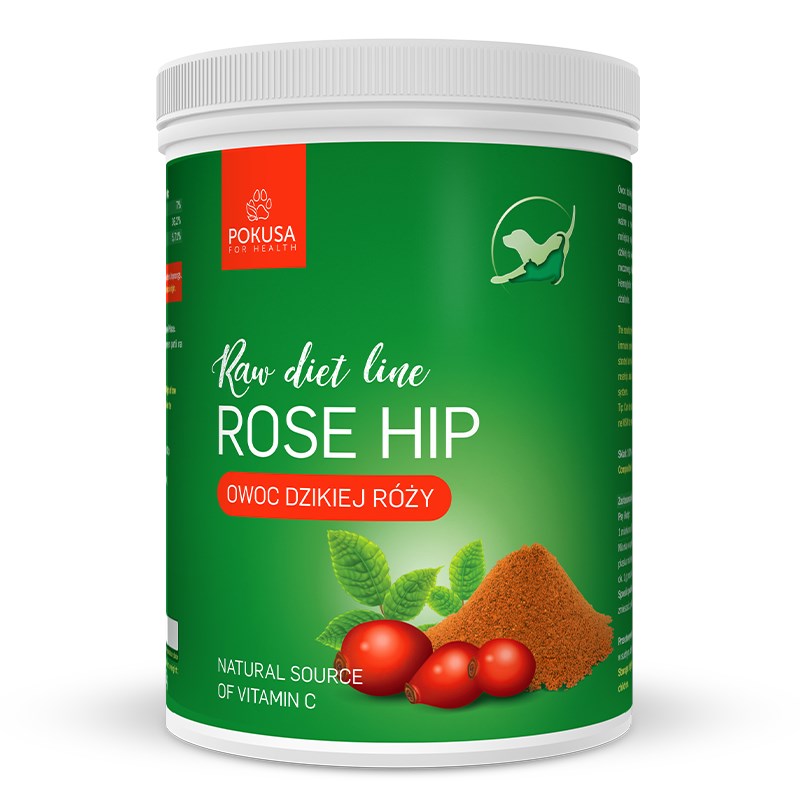 POKUSA RawDietLine Rose Hip - supplements for dogs and cats - 200g