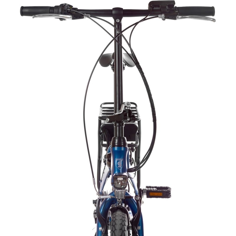 Snapp City-E folding electric bicycle, blue Snapp City-E folding electric bicycle, blue