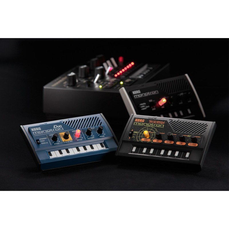 Korg Monotron DUO - analog synthesizer, blue Korg Monotron DUO - analog synthesizer, blue