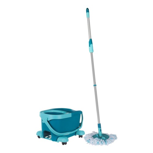 LEIFHEIT Clean Twist Mop Ergo mobile mopping system/bucket Single tank Blue LEIFHEIT Clean Twist Mop Ergo mobile mopping system/bucket Single tank Blue