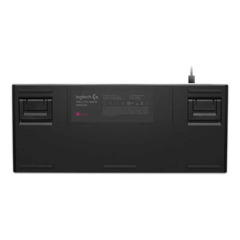 Logitech G PRO X TKL Rapid keyboard Gaming USB QWERTY US International White