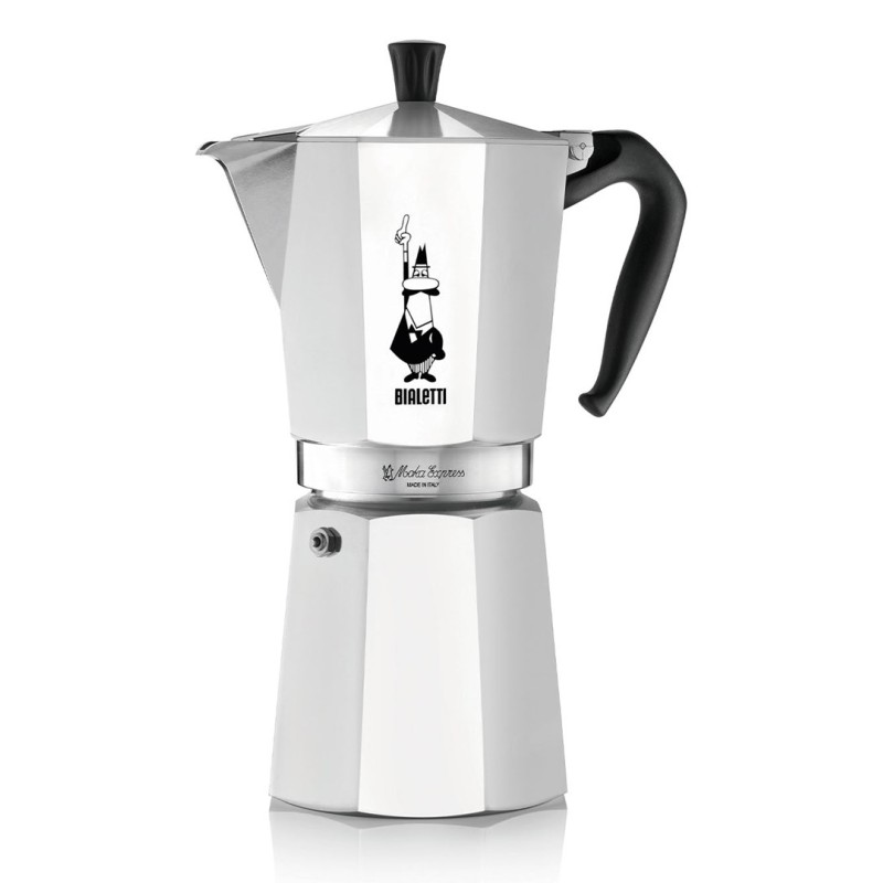 Bialetti Moka Express Moka pot 0.55 L Black, Silver
