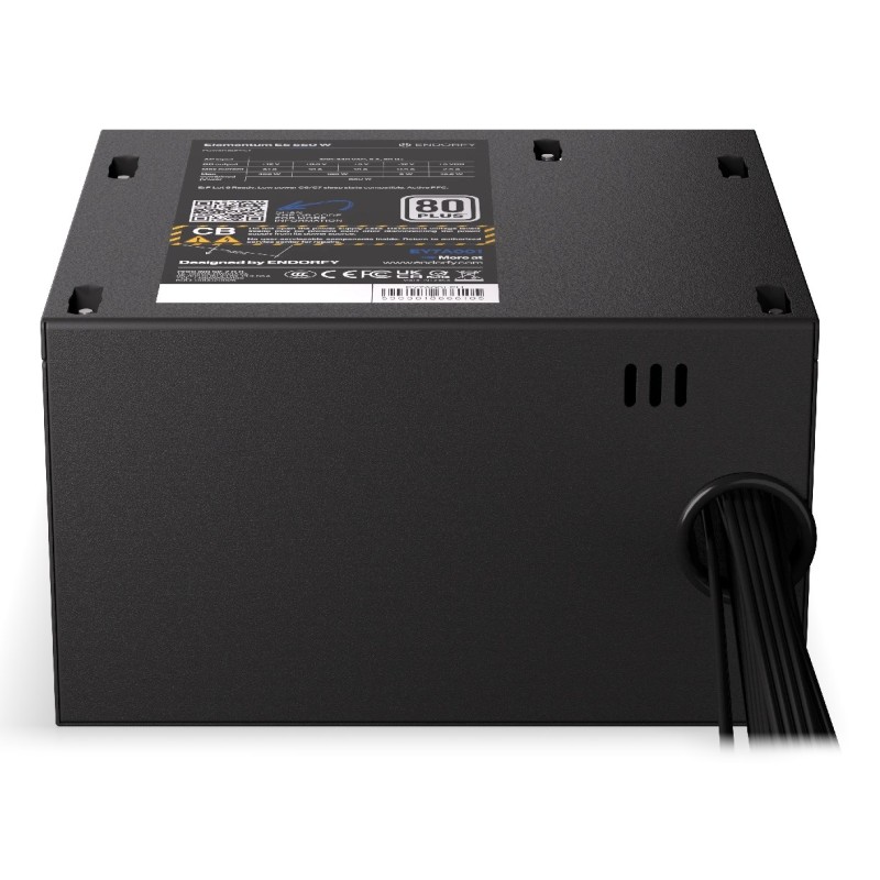 ENDORFY Elementum E5 450W power supply unit 24-pin ATX ATX Black ENDORFY Elementum E5 450W power supply unit 24-pin ATX ATX Black