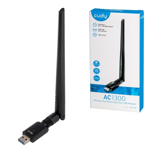 Cudy WU1400 network card WLAN 867 Mbit/s