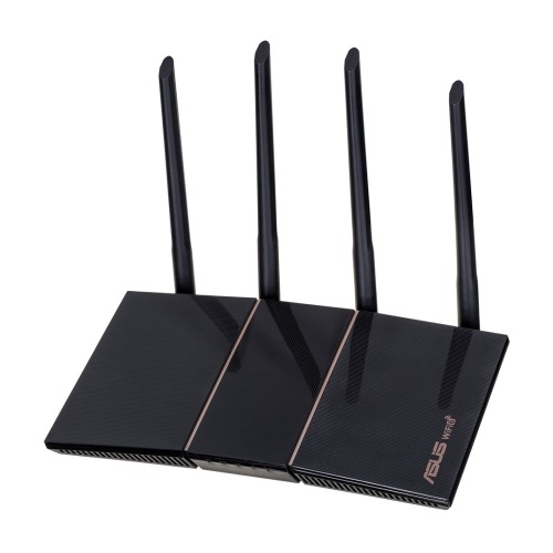 ASUS RT-AX57 wireless router Gigabit Ethernet Dual-band (2.4 GHz / 5 GHz) Black ASUS RT-AX57 wireless router Gigabit Ethernet Dual-band (2.4 GHz / 5 GHz) Black