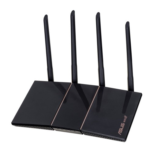 ASUS RT-AX57 wireless router Gigabit Ethernet Dual-band (2.4 GHz / 5 GHz) Black ASUS RT-AX57 wireless router Gigabit Ethernet Dual-band (2.4 GHz / 5 GHz) Black