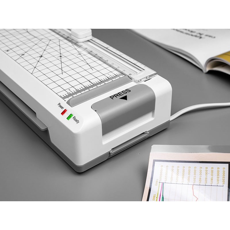 Tracer A4 TRL-7 Laminator All-in-One cold/hot, White Tracer A4 TRL-7 Laminator All-in-One cold/hot, White