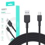 AUKEY CB-NAC2 USB-C Type-C Power Delivery PD 60W 3A 1.8m Nylon Black