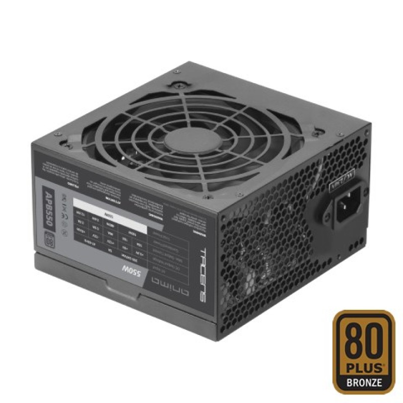 Tacens APB550B power supply unit 550 W 20+4 pin ATX ATX Black Tacens APB550B power supply unit 550 W 20+4 pin ATX ATX Black