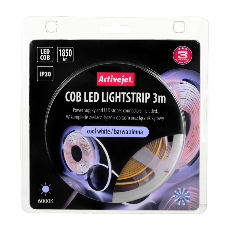 Activejet AJE-COB 3m zim Universal strip light Indoor Activejet AJE-COB 3m zim Universal strip light Indoor