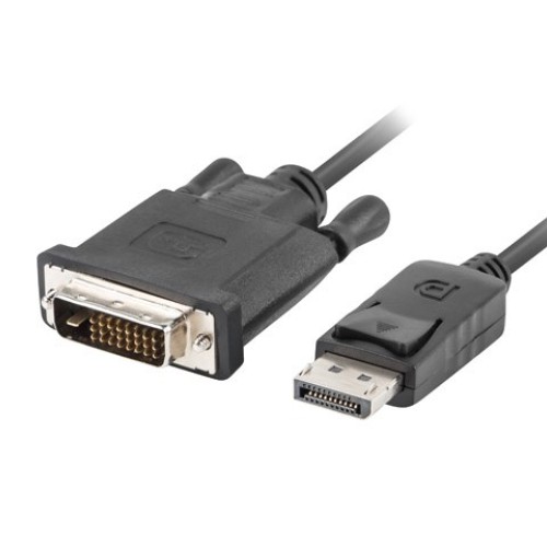 LANBERG DP CABLE (M) V1.2 -> DVI-D (M)(24+1) 3M LANBERG DP CABLE (M) V1.2 -> DVI-D (M)(24+1) 3M