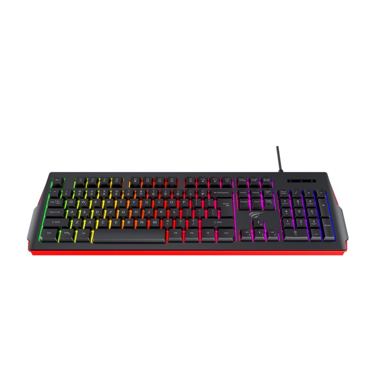 Havit KB866L - gaming keyboard (black and red) Havit KB866L - gaming keyboard (black and red)