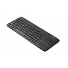 Logitech K400 Plus keyboard RF Wireless Dutch Black