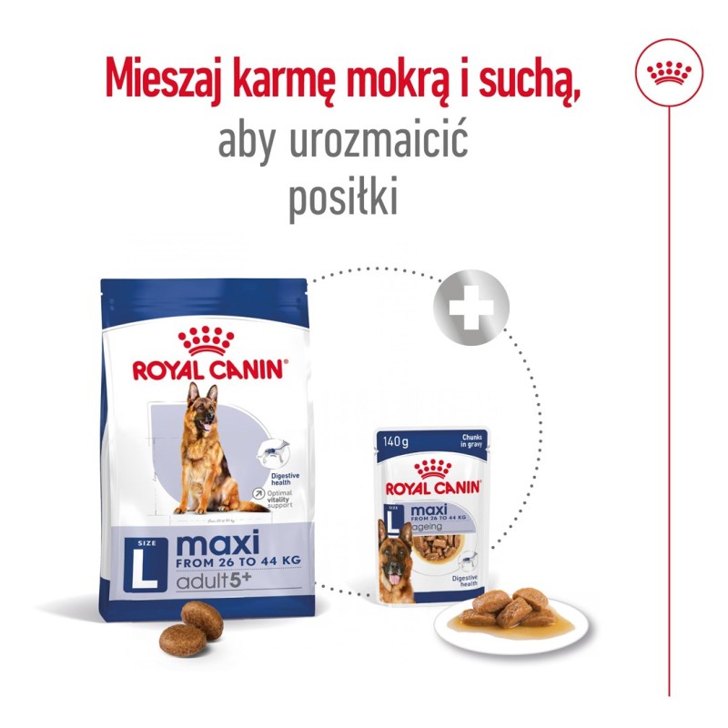 ROYAL CANIN Maxi Adult 5+ - dry dog food - 15 kg ROYAL CANIN Maxi Adult 5+ - dry dog food - 15 kg