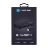 NATEC Hub USB 3.0 Moth (4 ports, black) NATEC Hub USB 3.0 Moth (4 ports, black)