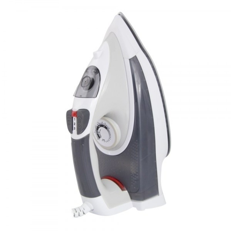 Esperanza EHI009 Dampjern Keramisk kogeplade Grå, Hvid 2400 W Esperanza EHI009 Dampjern Keramisk kogeplade Grå, Hvid 2400 W