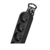 Maclean MCE225 power extension 1.5 m 6 AC outlet(s) Indoor Black Maclean MCE225 power extension 1.5 m 6 AC outlet(s) Indoor Black