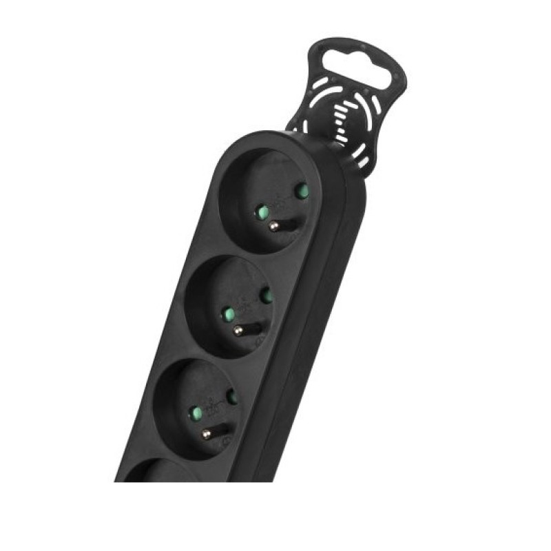 Maclean MCE225 power extension 1.5 m 6 AC outlet(s) Indoor Black Maclean MCE225 power extension 1.5 m 6 AC outlet(s) Indoor Black